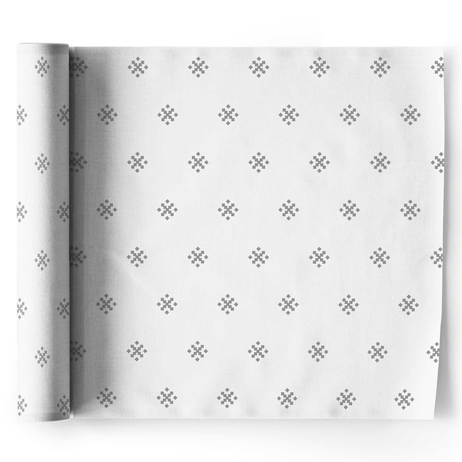 Serviettes Réutilisables Étoiles Argent 32x32cm - Ribes y Casals