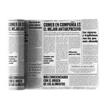 Serviette Journal 20x20cm 12uds - Ribes y Casals