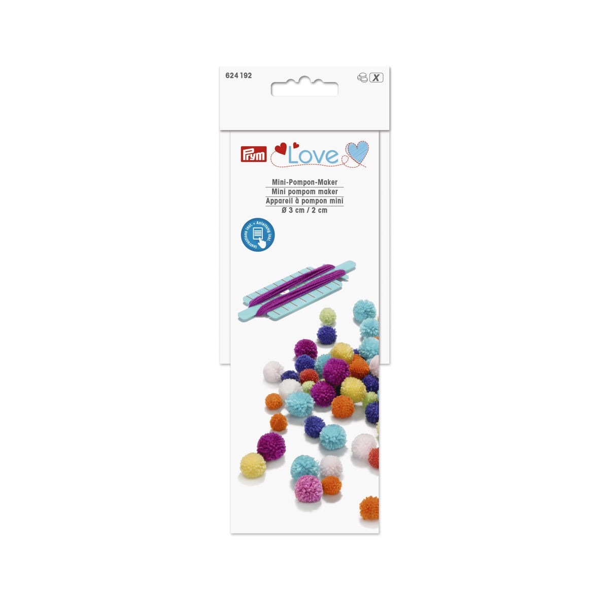 Prym - Set à Pompon MINI 624192 - Ribes y Casals