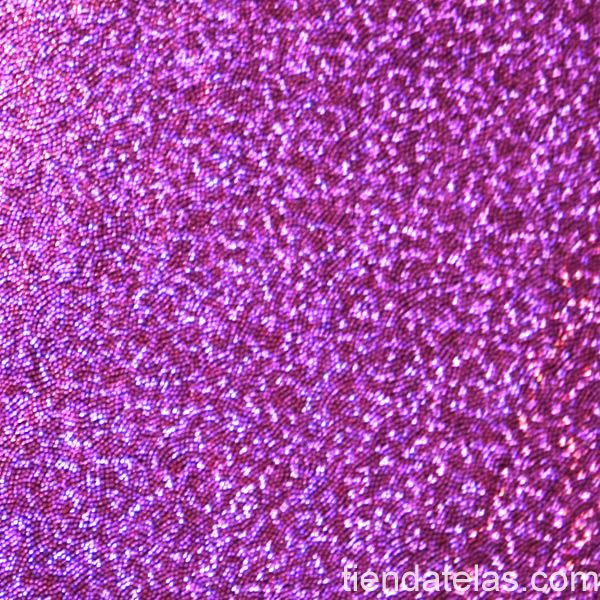 Brillant Holographe spandex Violet - Ribes y Casals