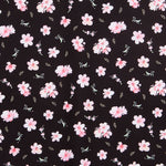 Oeko-Tex® Soft Shell Marguerites Noir - Ribes y Casals