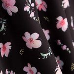 Oeko-Tex® Soft Shell Marguerites Noir - Ribes y Casals