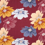 Spandex Floral Bordeaux - Ribes y Casals