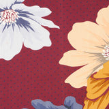 Spandex Floral Bordeaux - Ribes y Casals