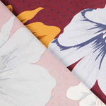 Spandex Floral Bordeaux - Ribes y Casals