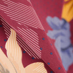Spandex Floral Bordeaux - Ribes y Casals