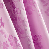 Taffetas Jacquard Fleurs Roses - Ribes y Casals