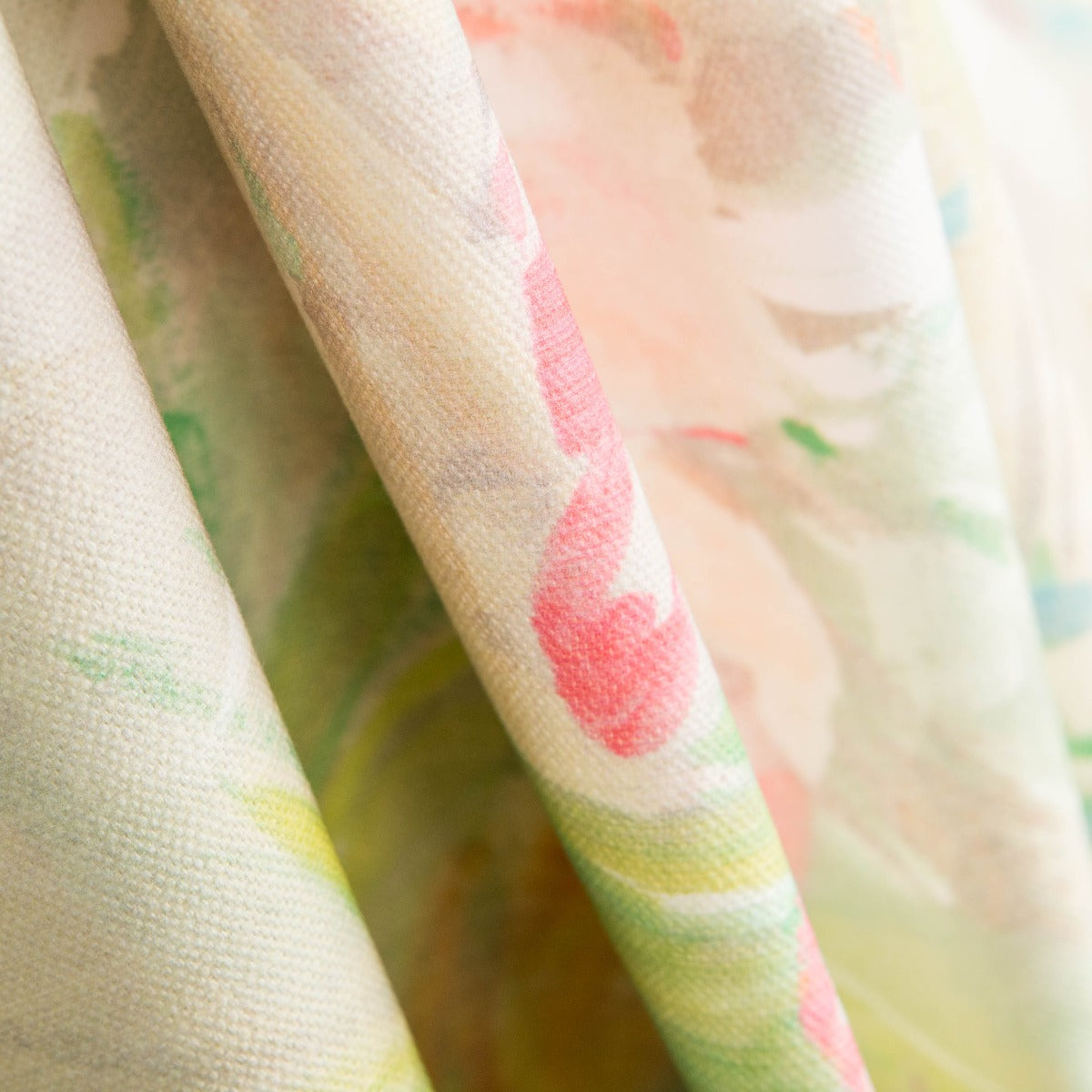 Toile Panama Explosion Feuilles de Palme - Ribes y Casals