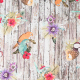 Tapisserie Coton Bois Perroquets - Ribes y Casals