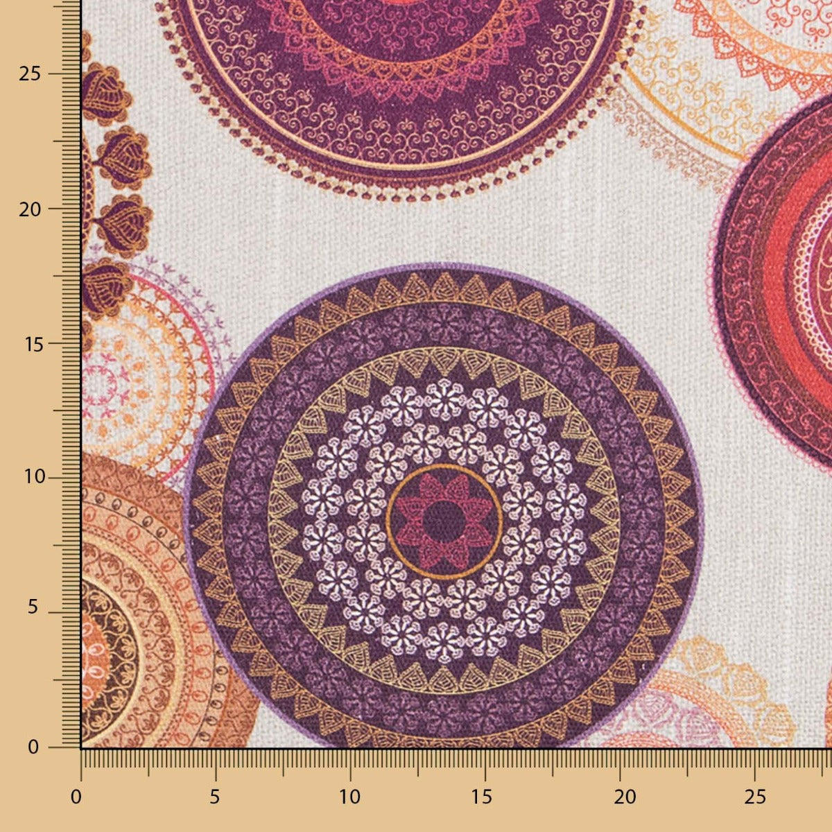 Tapisserie Coton Mandala Pierre - Ribes y Casals