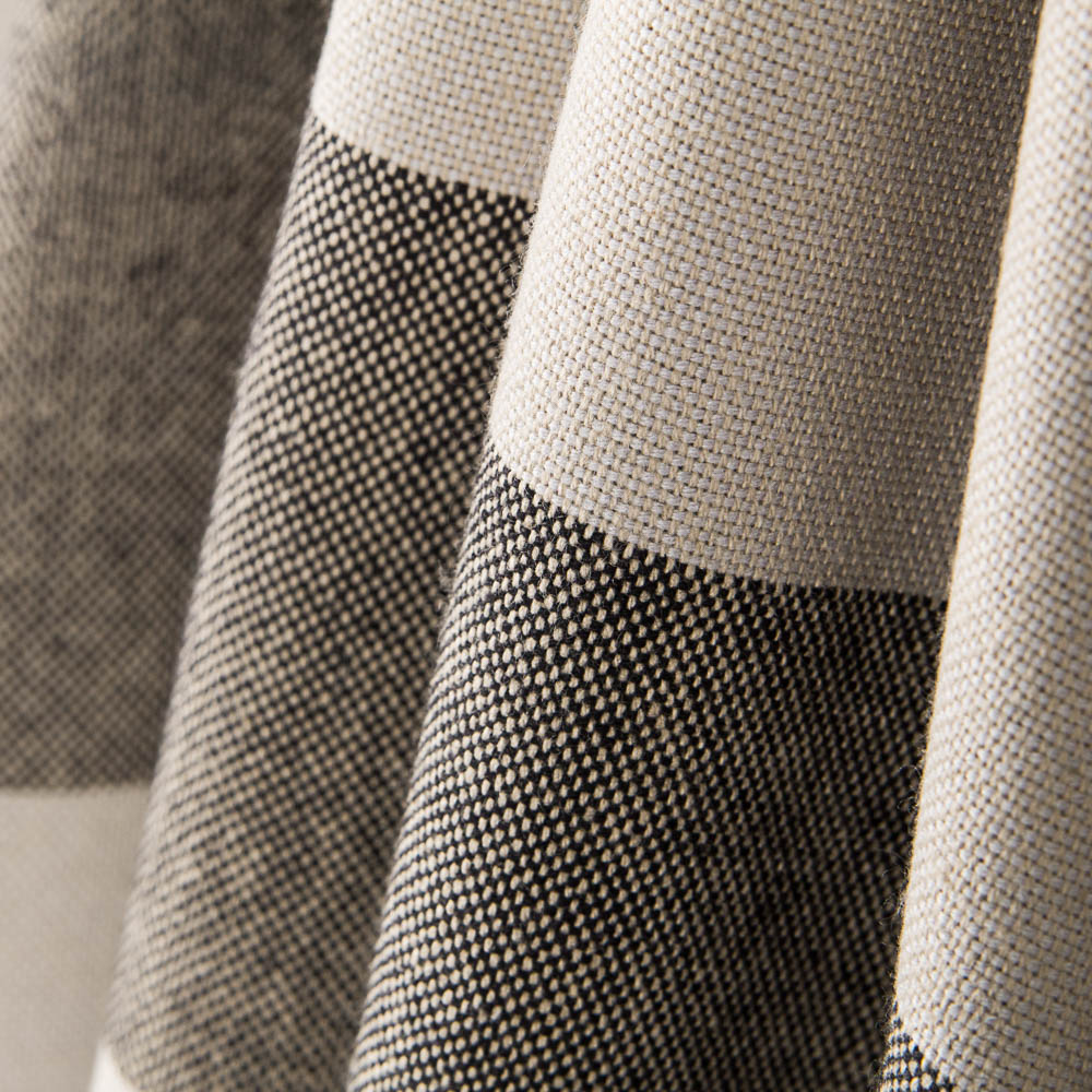 Tapisserie Coton Rayure Noir - Ribes y Casals