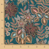 Jacquard Floral Brillant Tapisserie Canard - Ribes y Casals