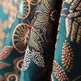 Jacquard Floral Brillant Tapisserie Canard - Ribes y Casals