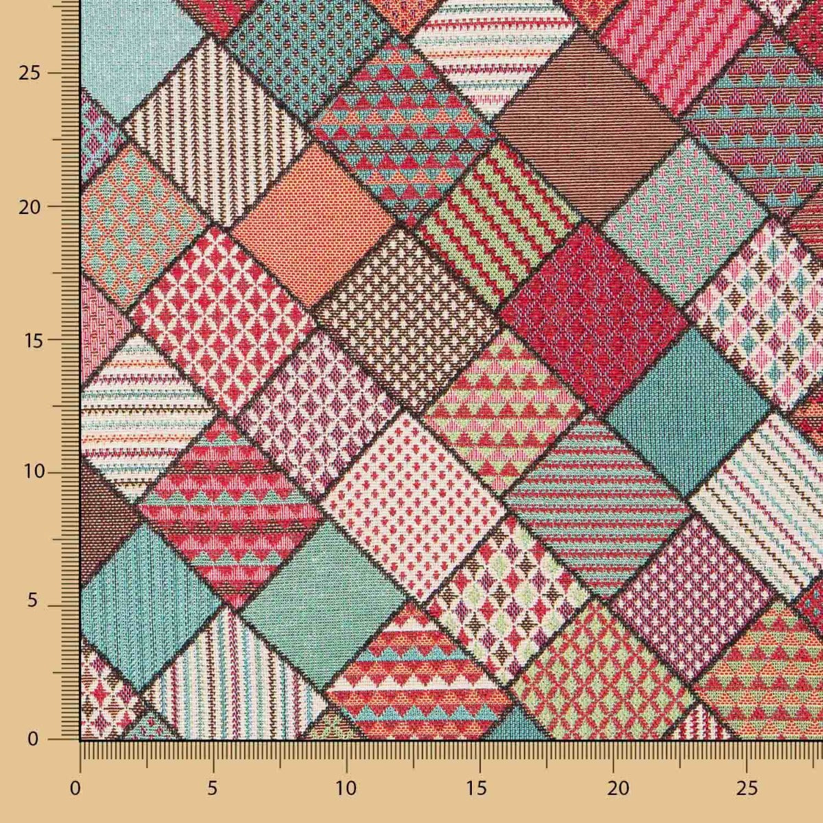 Tapisserie Jacquard Patchwork - Ribes y Casals