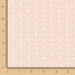Tapisserie Jacquard Geo Orange - Ribes y Casals