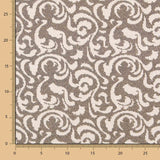 Revêtement Jacquard Baroque Marron - Ribes y Casals