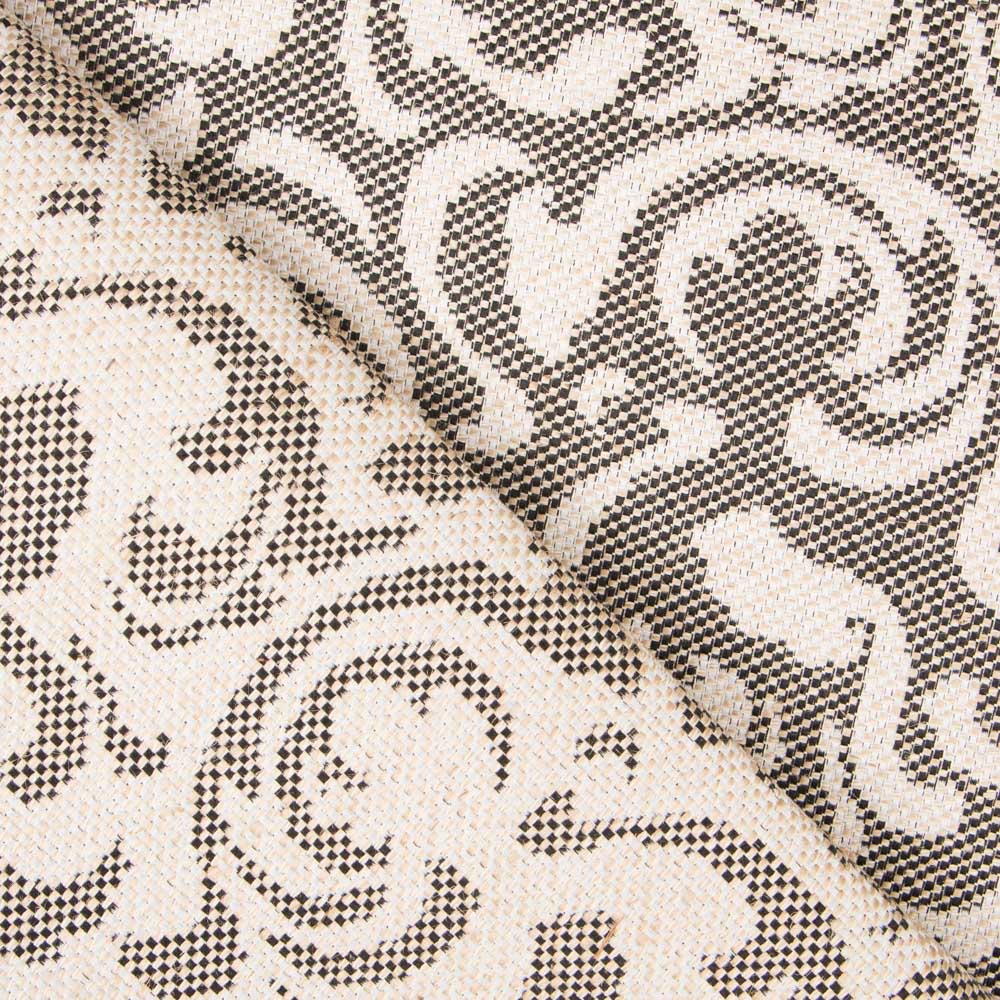 Revêtement Jacquard Baroque Marron - Ribes y Casals