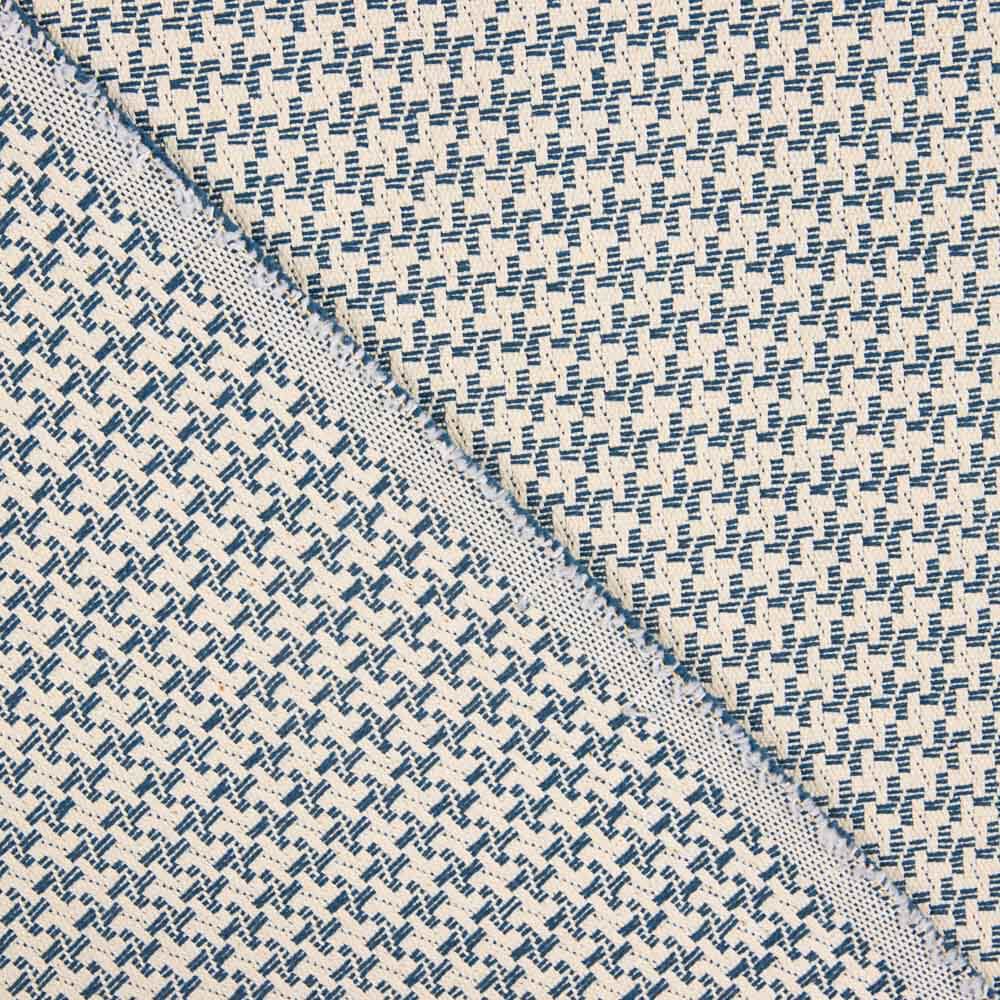 Tapisserie d&#39;ameublement Jacquard du Caire bleu - Ribes y Casals