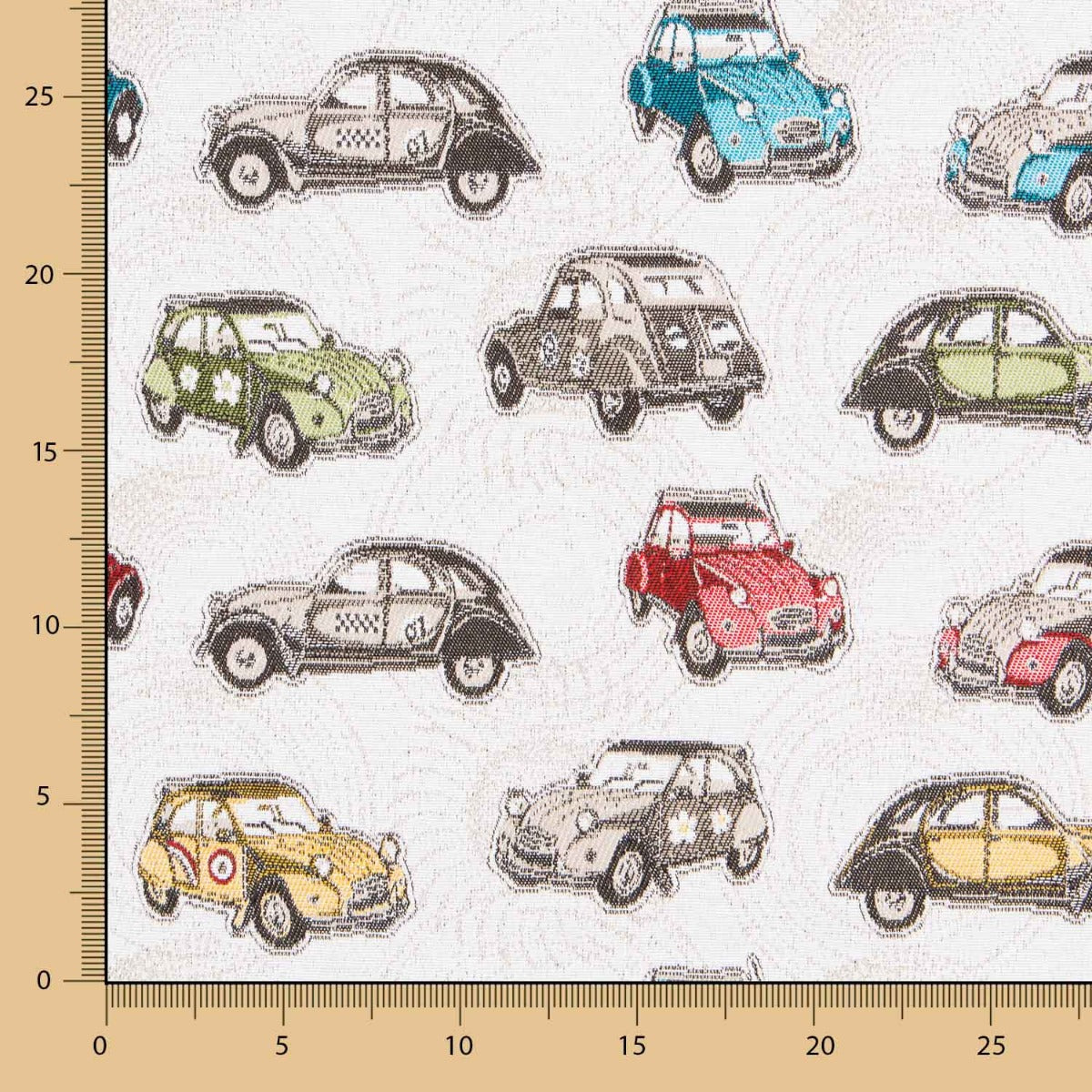 Revêtement Jacquard Voitures 2CV - Ribes y Casals