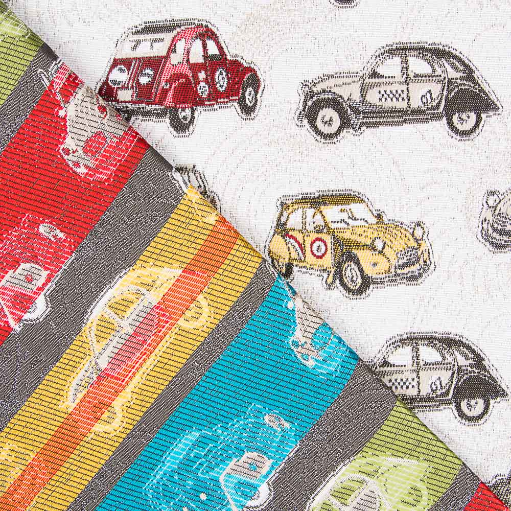 Revêtement Jacquard Voitures 2CV - Ribes y Casals