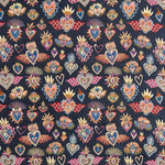 Ameublement Jacquard Tapisserie Fantaisie Bleu Nuit - Ribes y Casals