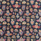 Ameublement Jacquard Tapisserie Fantaisie Bleu Nuit - Ribes y Casals