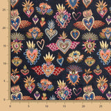 Ameublement Jacquard Tapisserie Fantaisie Bleu Nuit - Ribes y Casals