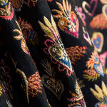 Ameublement Jacquard Tapisserie Fantaisie Bleu Nuit - Ribes y Casals