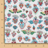 Ameublement Jacquard Fantaisie Blanc - Ribes y Casals