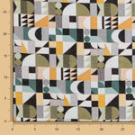 Tapisserie Jacquard Géométrique Vert - Ribes y Casals