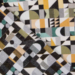 Tapisserie Jacquard Géométrique Vert - Ribes y Casals