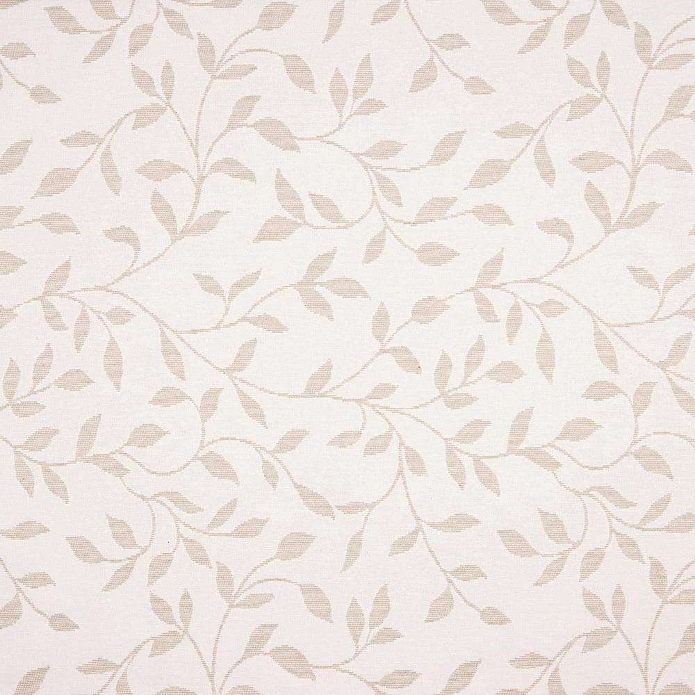 Tapisserie Jacquard Feuilles Beige - Ribes y Casals