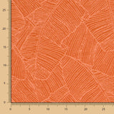 Jacquard Ameublement Feuilles Terracotta - Ribes y Casals