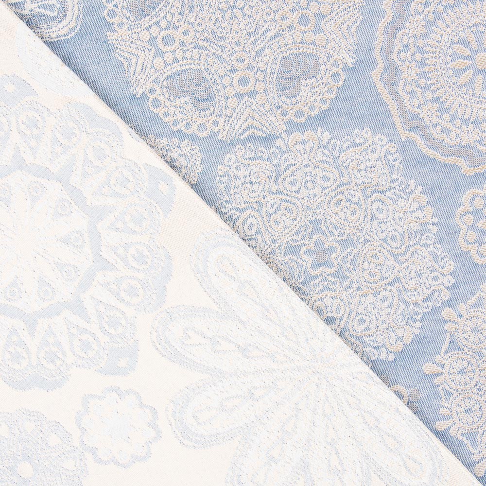 Tapisserie Jacquard Mandala Denim - Ribes y Casals