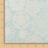 Tapisserie Jacquard Mandala Vert Menthe - Ribes y Casals