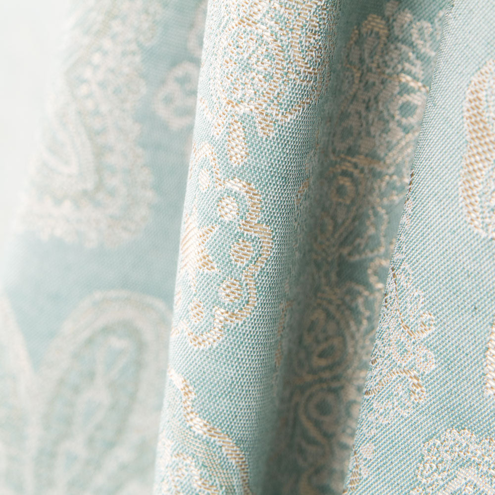 Tapisserie Jacquard Mandala Vert Menthe - Ribes y Casals