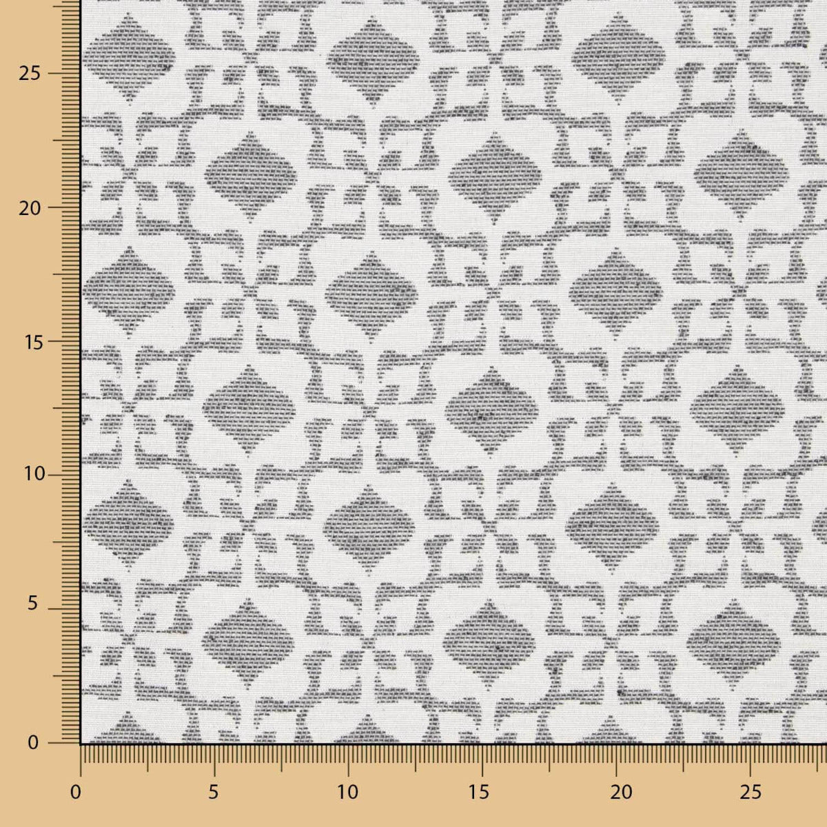 Tissu Jacquard Delhi Gris - Ribes y Casals