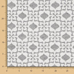 Tissu Jacquard Delhi Gris - Ribes y Casals