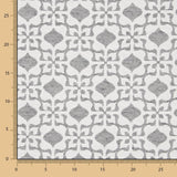 Tissu Jacquard Delhi Gris - Ribes y Casals