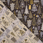 Tapisserie Jacquard Noël Noir - Ribes y Casals