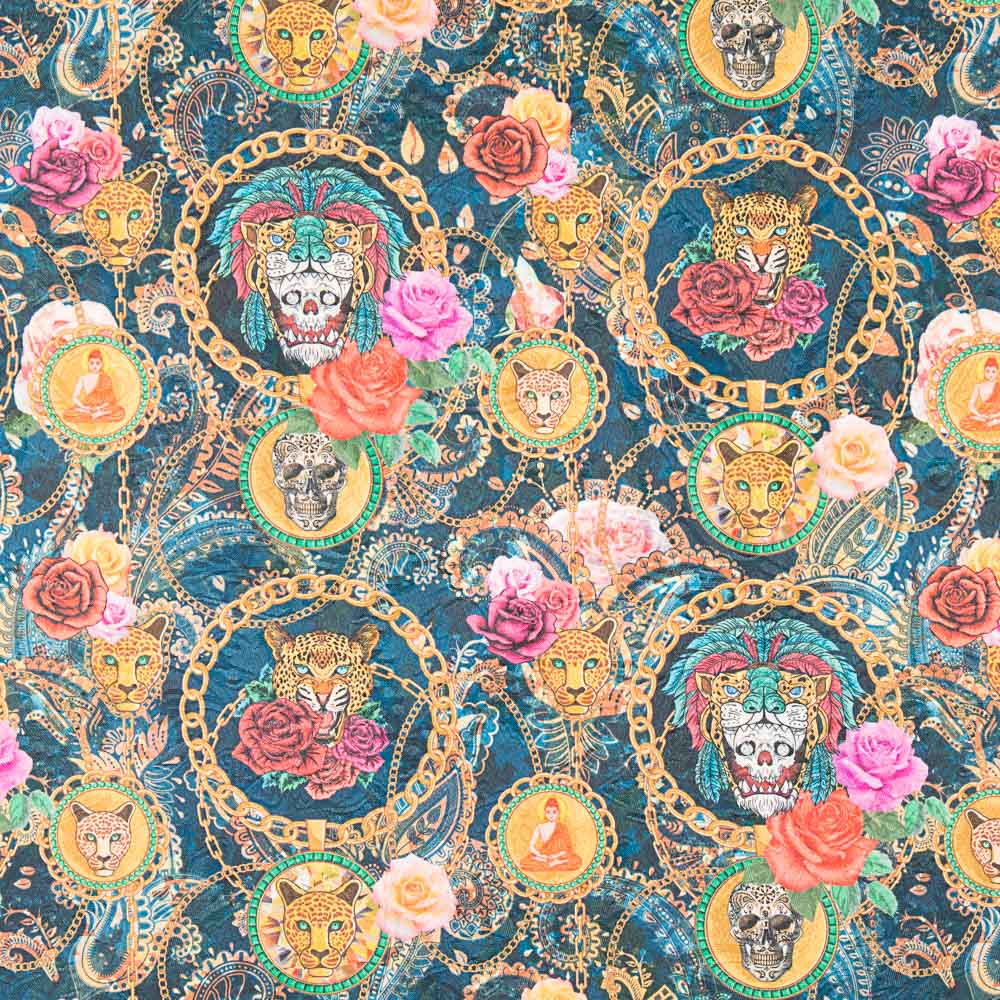 Revêtement Jacquard Satin Dangereux - Ribes y Casals