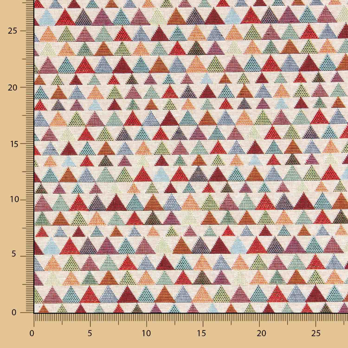Jacquard Triangles Multicolore - Ribes y Casals