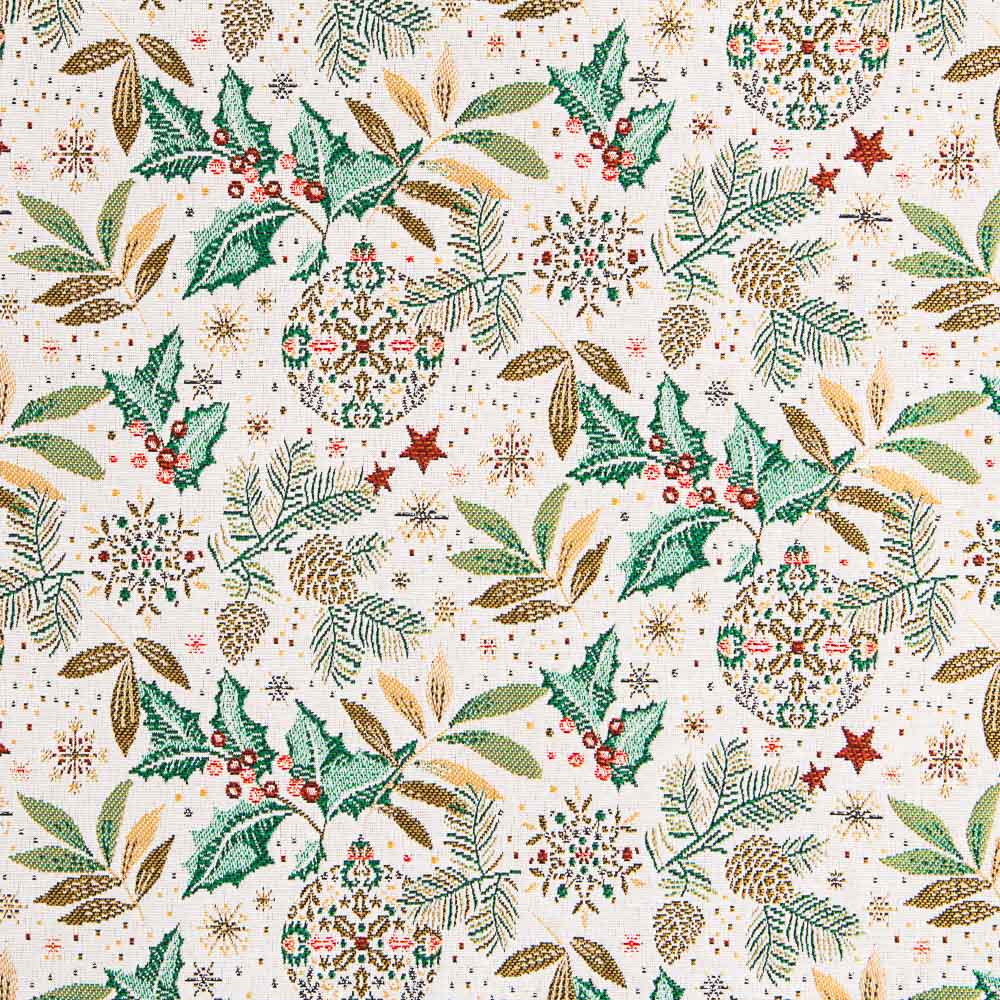 Tapisserie Couronne Noël Lurex - Ribes y Casals