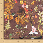 Tapisserie Panama Cyra Marron - Ribes y Casals