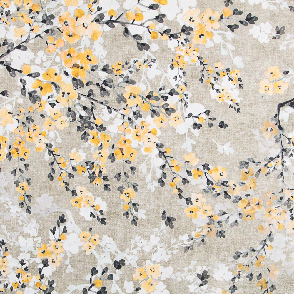 Tapisserie Panama Fiora Jaune - Ribes y Casals