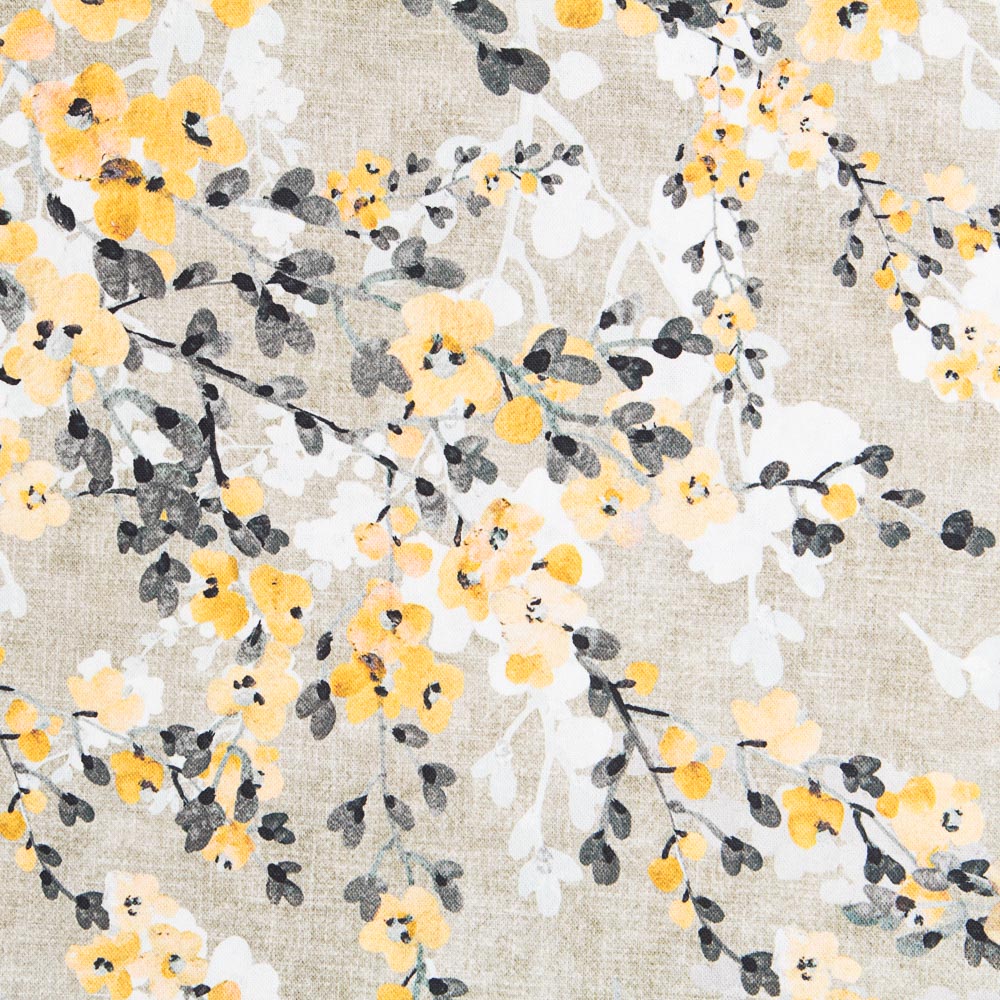 Tapisserie Panama Fiora Jaune - Ribes y Casals