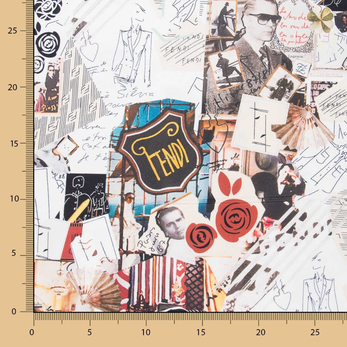 Tapisserie Panama Patch Papier - Ribes y Casals