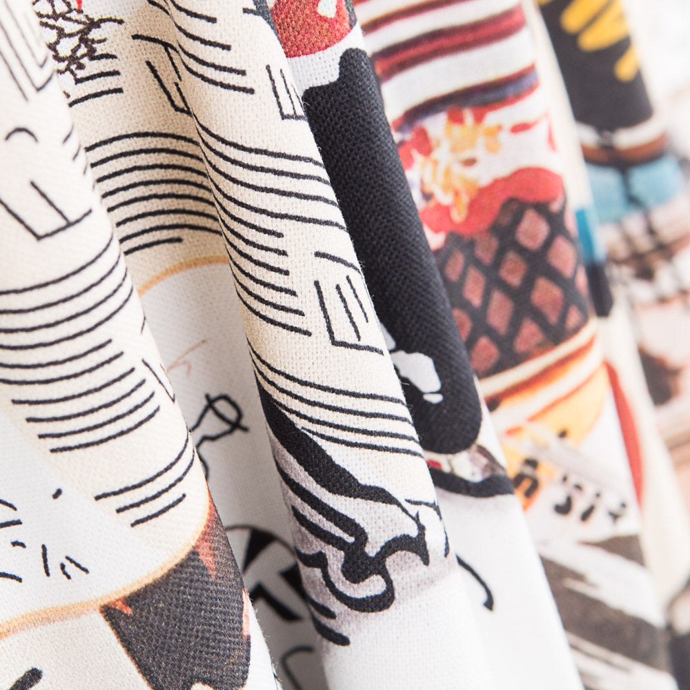 Tapisserie Panama Patch Papier - Ribes y Casals