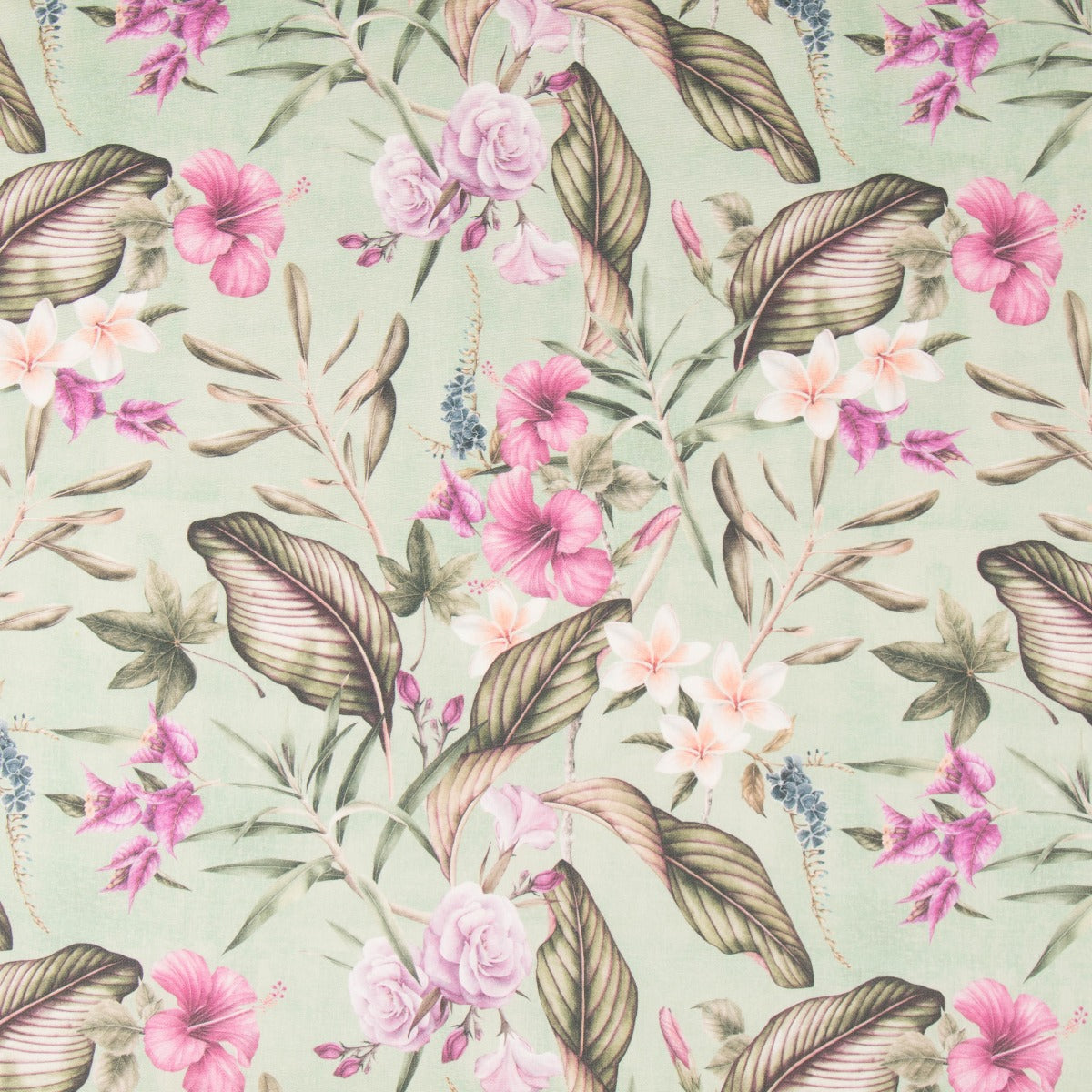 Tapisserie Tropique Vert d&#39;eau - Ribes y Casals