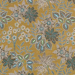 Tapisserie Jacquard Floral Olive Brillant - Ribes y Casals